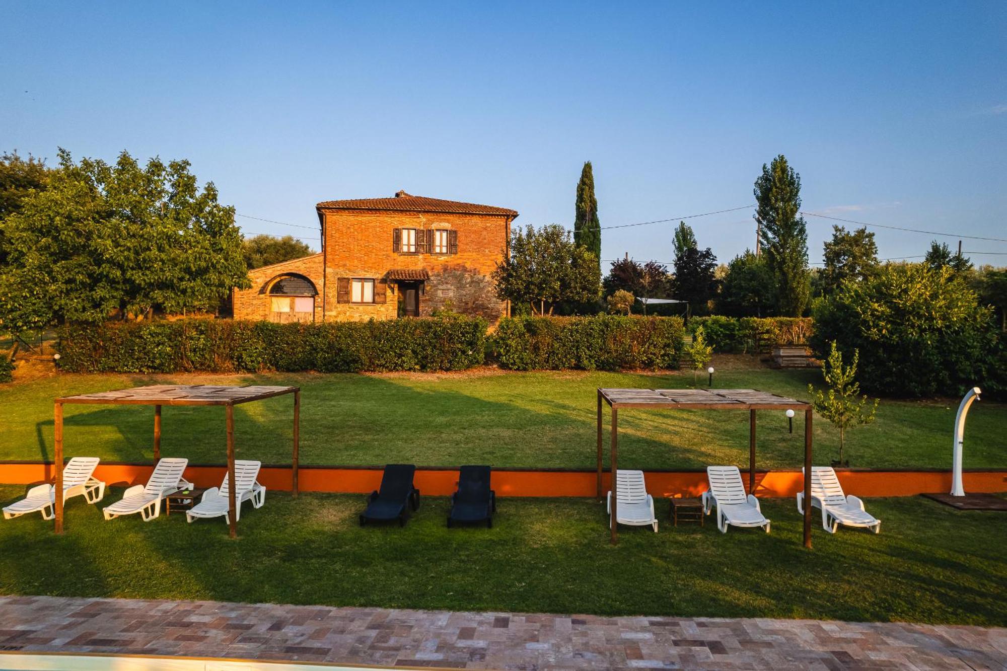 Villa Le Belle Giornate Фояно-делла-Кьяна Экстерьер фото